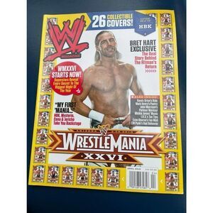 WWE Magazine April 2010 Shawn Michaels Cover